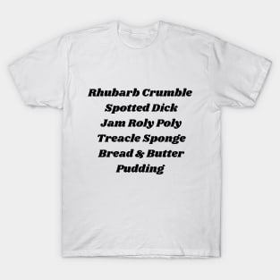 British Puddings T-Shirt